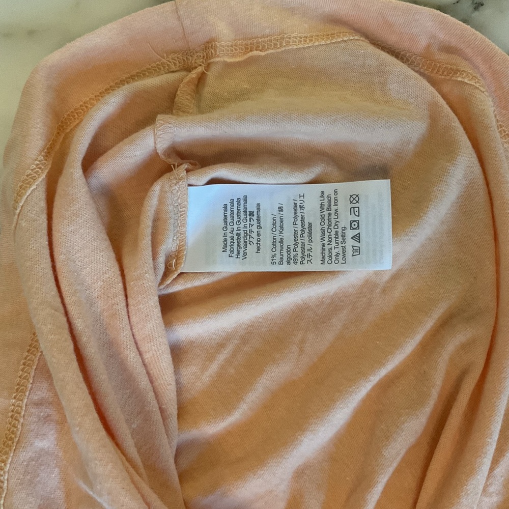 NWOT J. Crew Men's Washed Jersey T-shirt Collar seam needs repair - Picture 5 of 8
